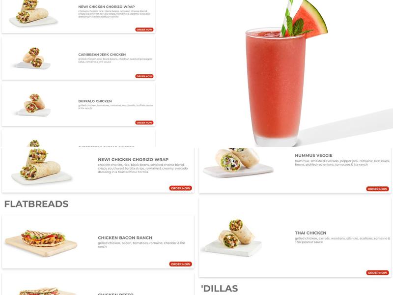 Tropical Smoothie Cafe Menu