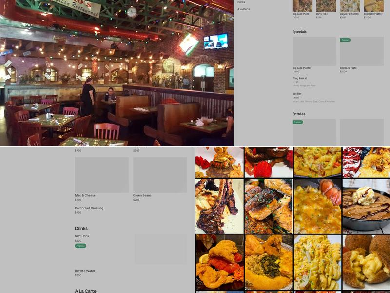 Cajun Cravings DFW Menu