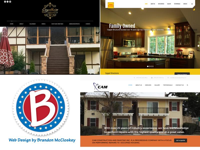 Web Design by Brandon McCloskey