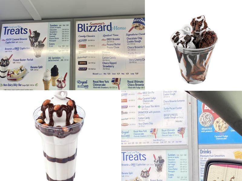 Dairy Queen (Treat) Menu