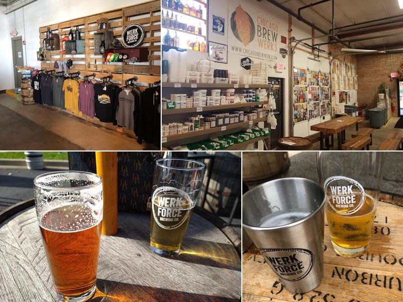 Werk Force Brewing Co. 14903 S Center St #101, Plainfield