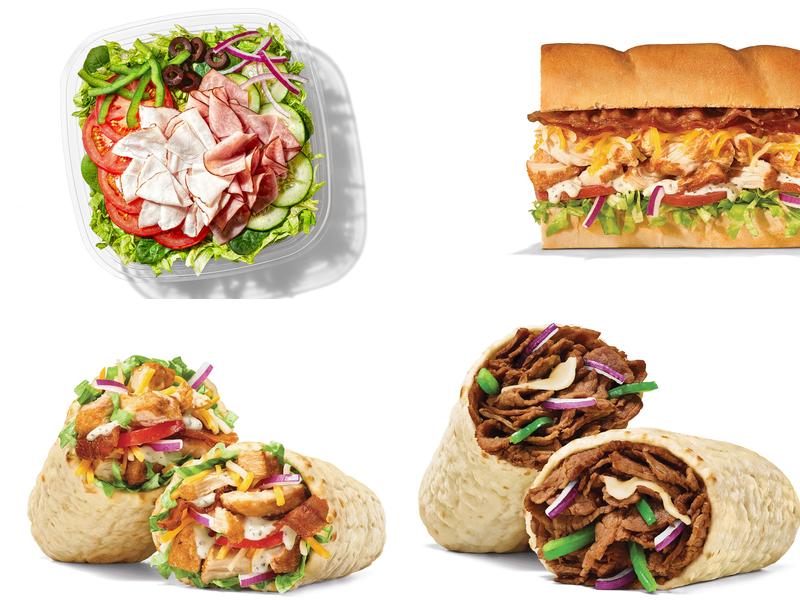 Subway Menu