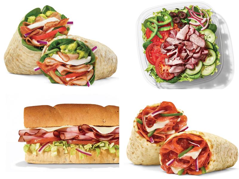 Subway Menu