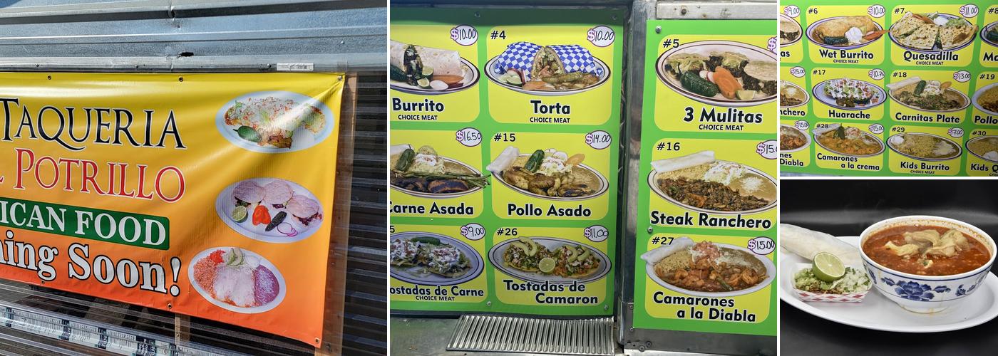 Taqueria el potrillo Menu