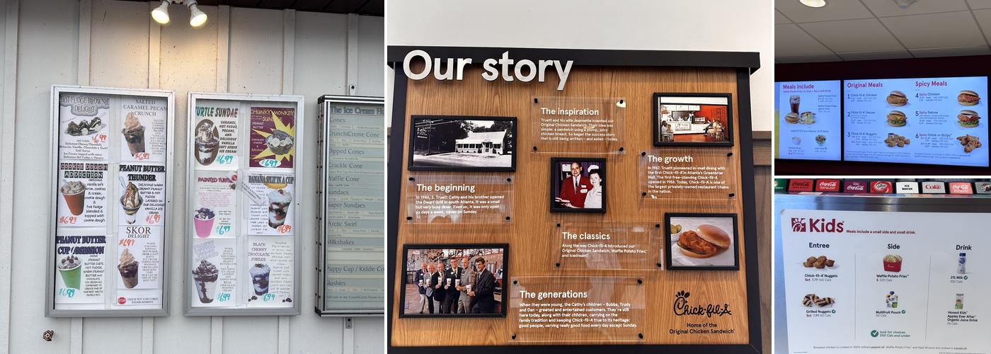 Chick-fil-A Menu