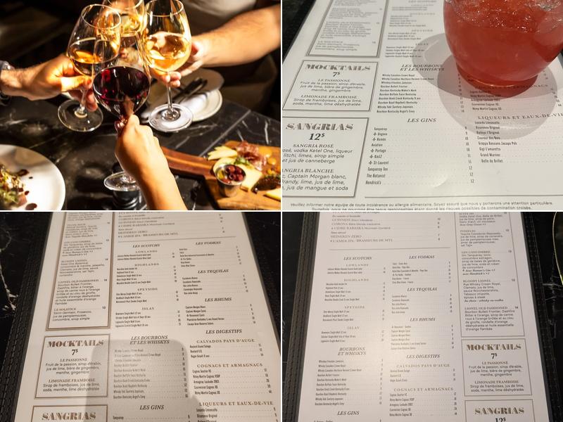 Chez Lionel - Brossard Menu