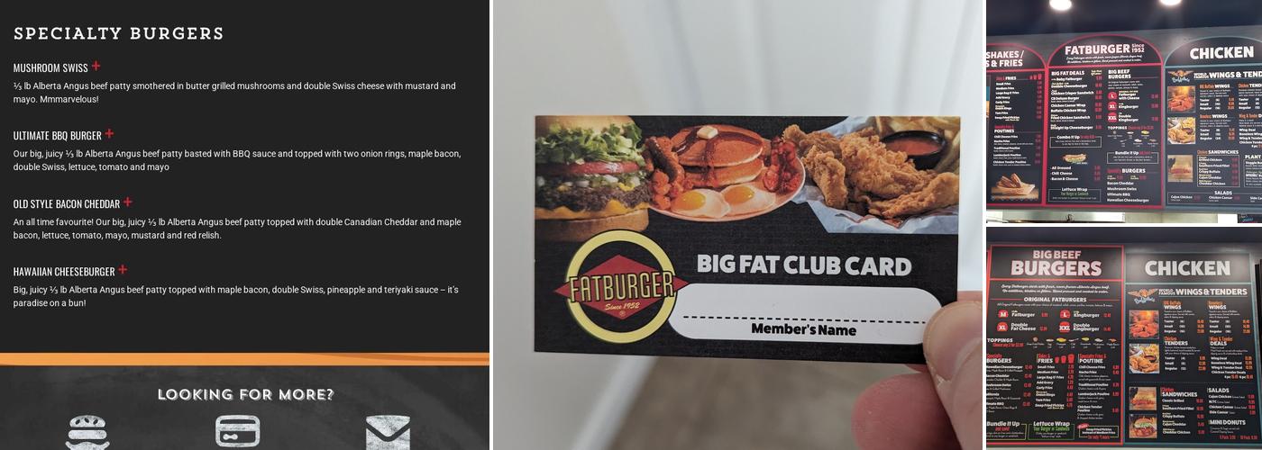 Fatburger Menu