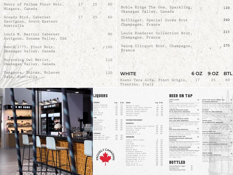 Codo Agave Social House Menu