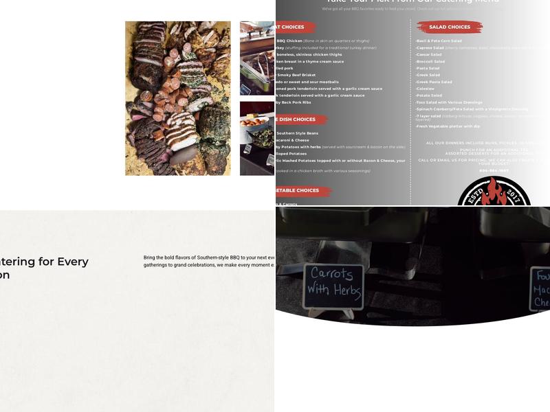 Big D’s Smokin BBQ Menu