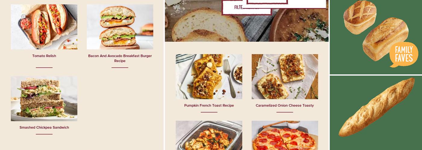 COBS Bread Bakery Menu