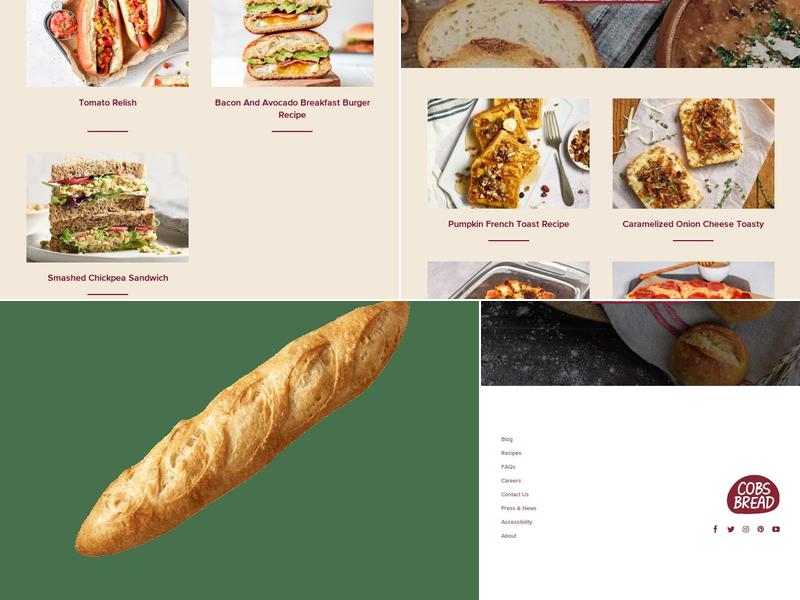 COBS Bread Bakery Menu