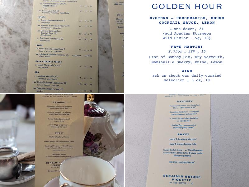 Fawn Menu