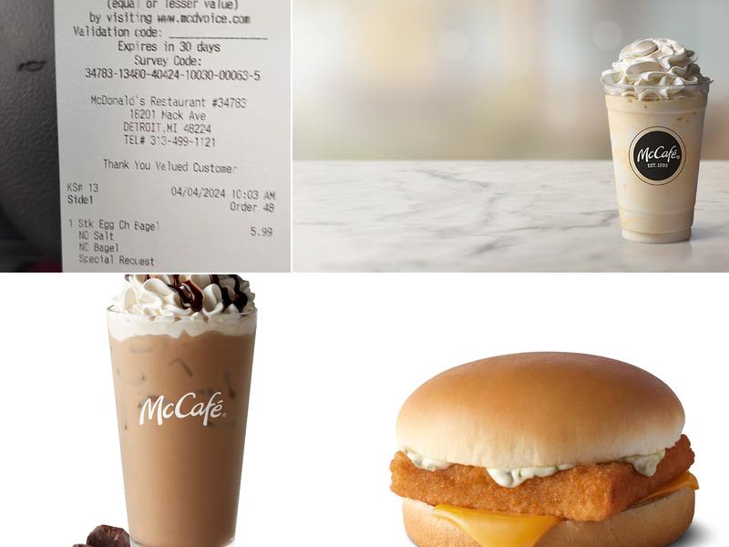 McDonald's Menu