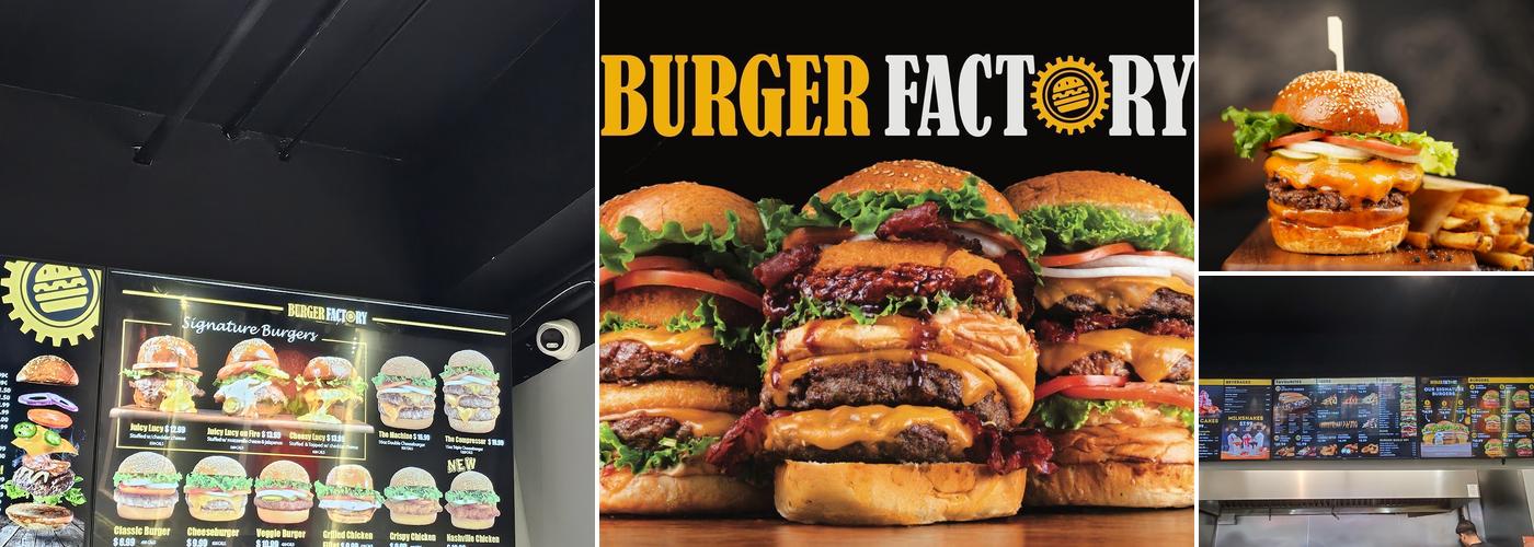 Burger Factory Menu