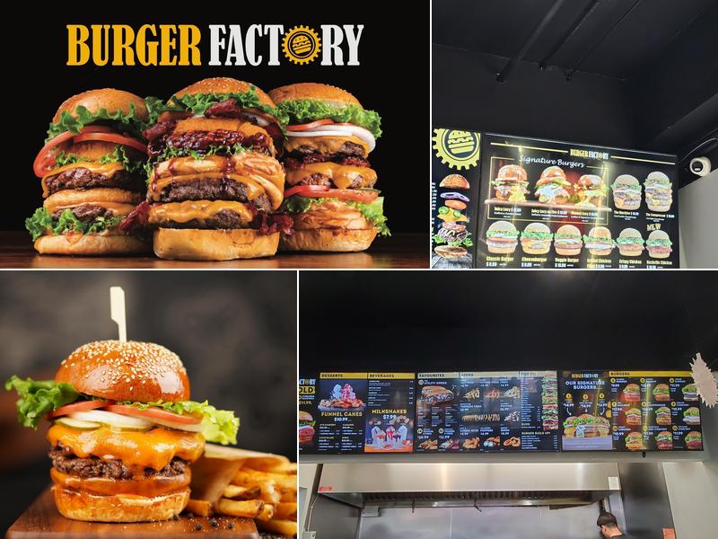 Burger Factory Menu