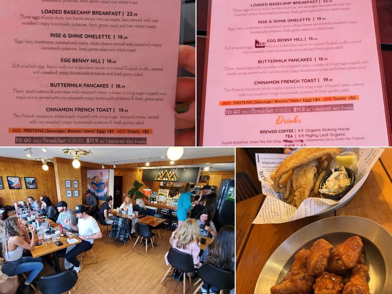 Basecamp Burger Joint Menu