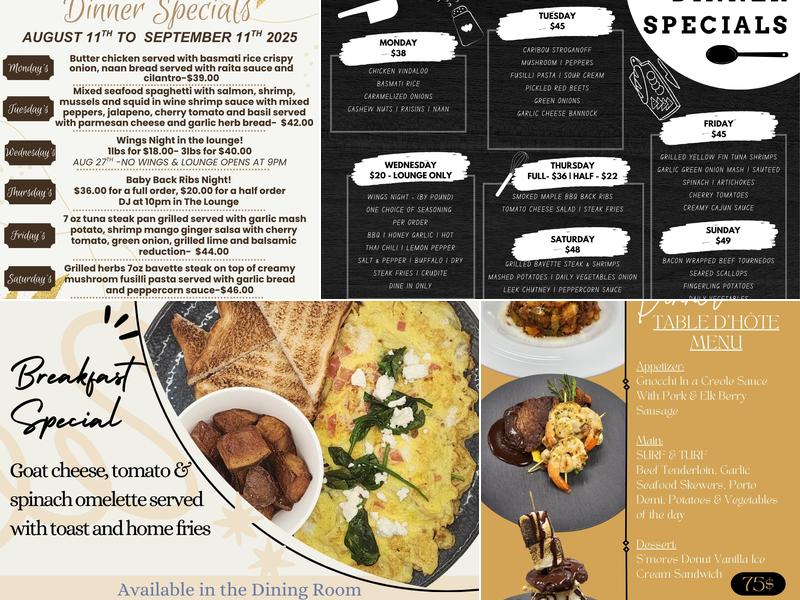 Aqsarniit lounge Menu