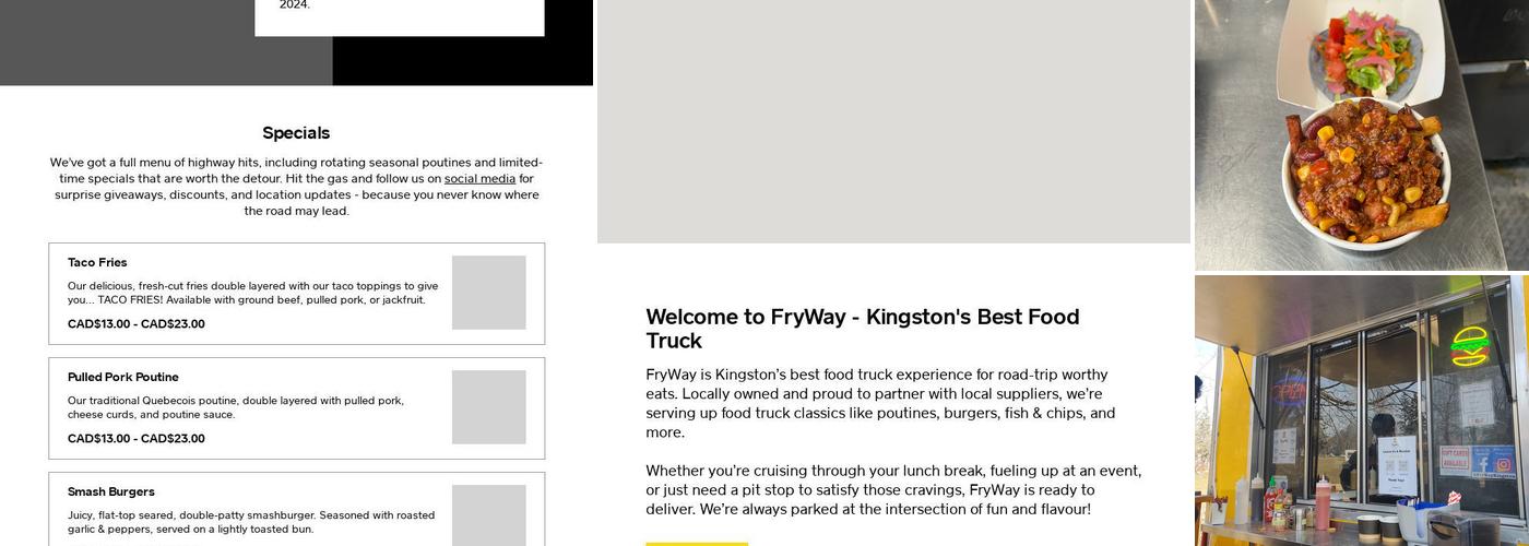 FryWay Menu