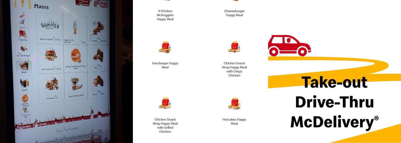 McDonald’s Menu