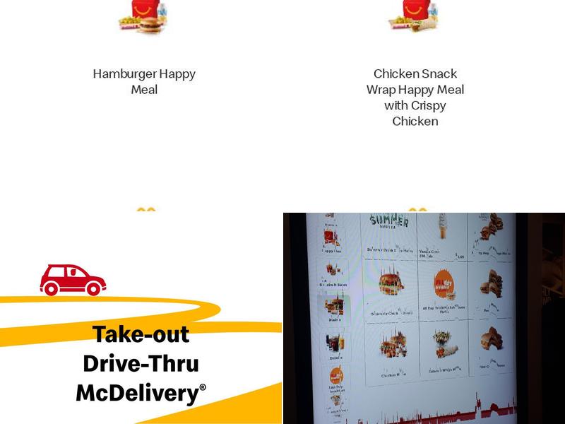 McDonald’s Menu