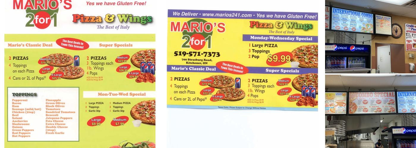Grabb a Pizza Menu