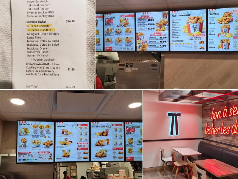 PFK Menu