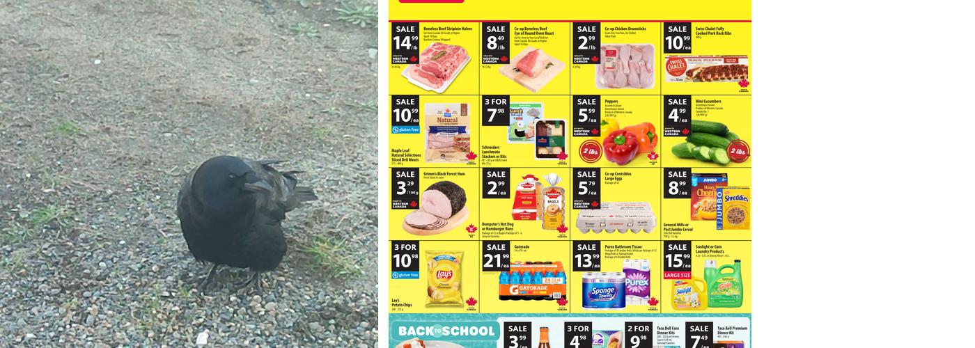 Co-op Food Store Menu