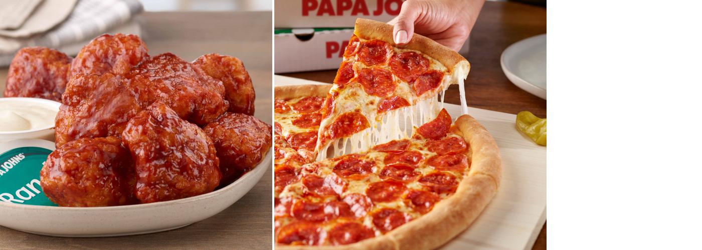 Papa Johns Pizza Menu