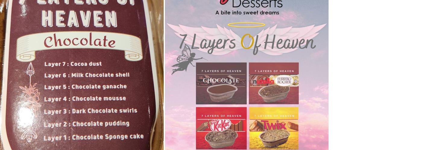 Sugar Pillow Desserts Menu