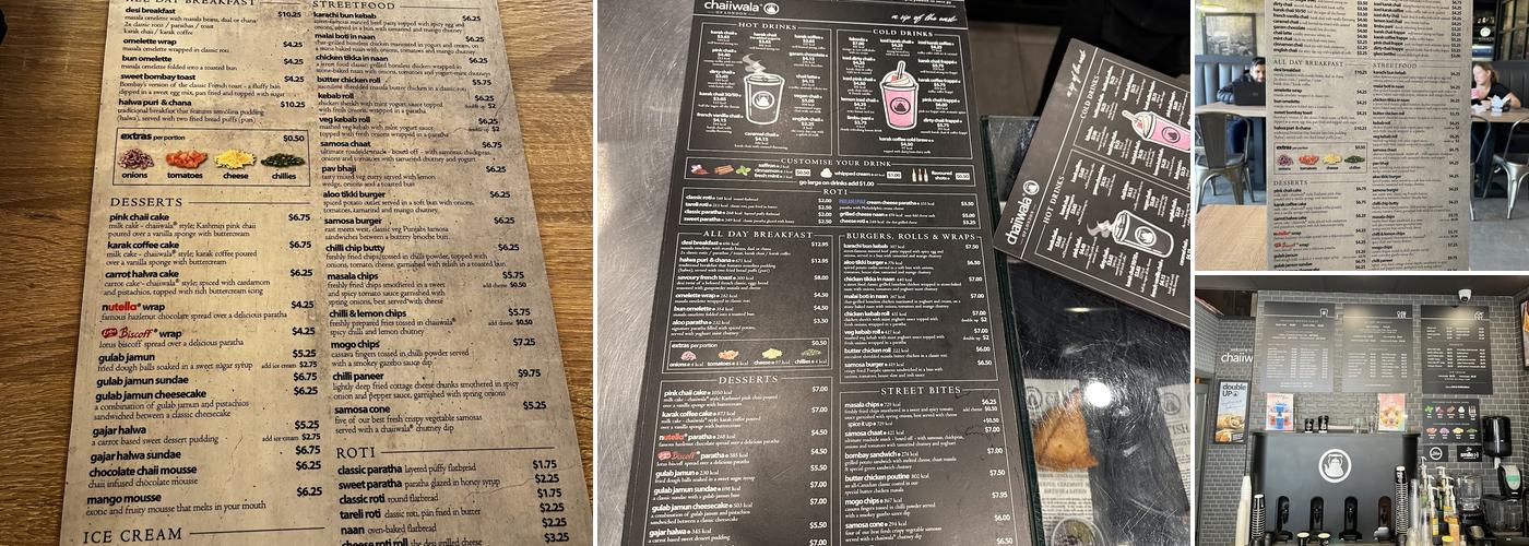 Chaiiwala of London - Dixie Road (Mississauga) Menu