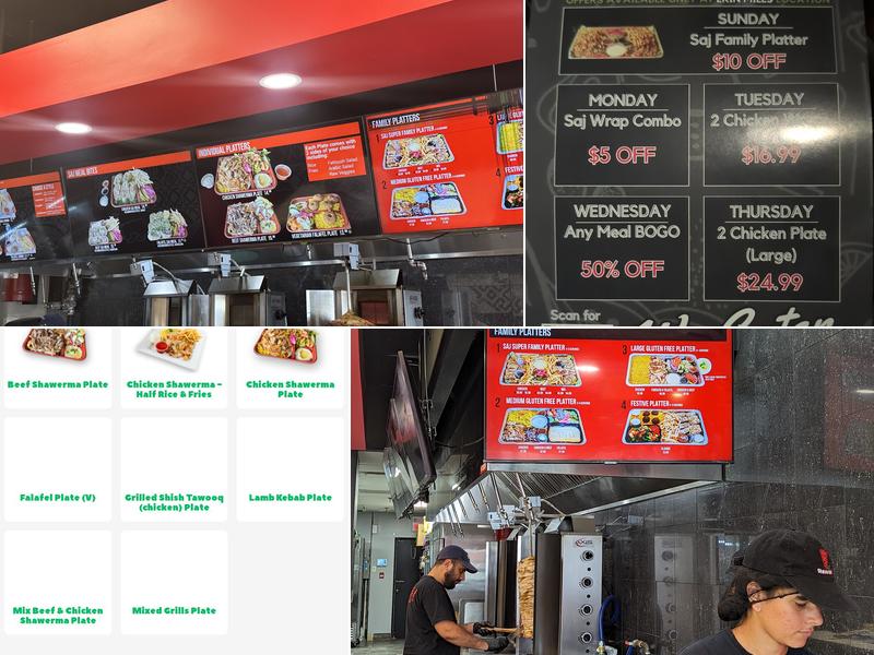 Shawerma Plus - Erin Mills Menu