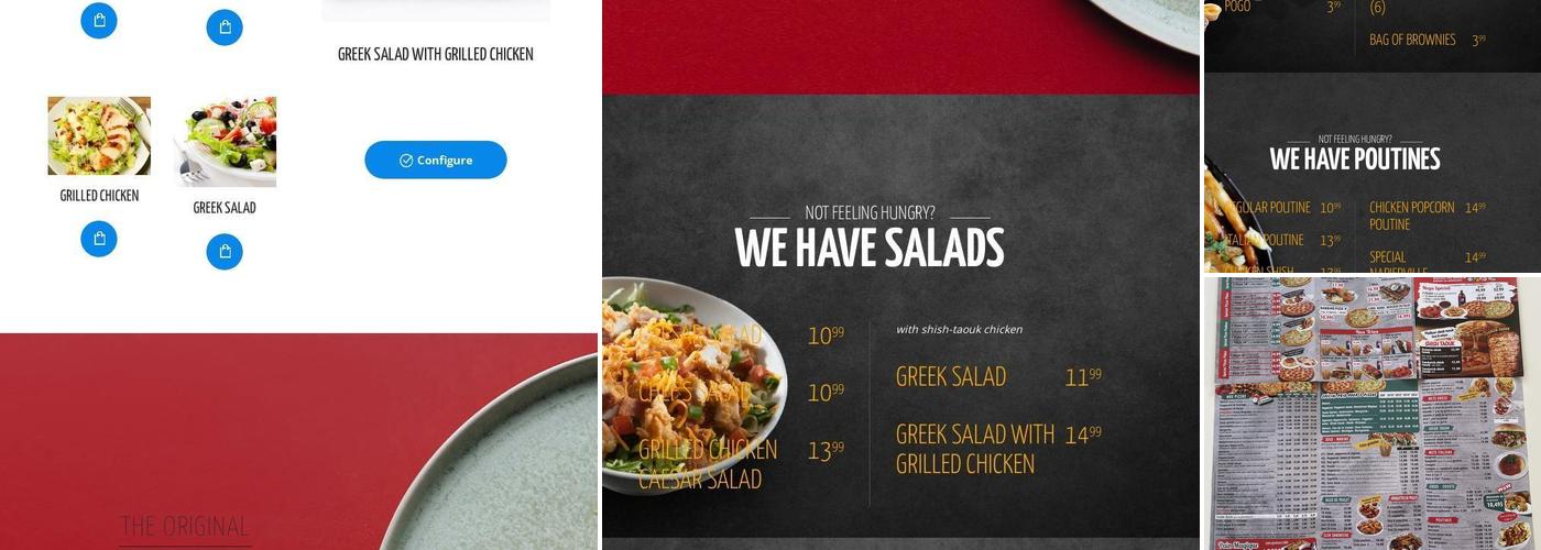 Pizza Napierville Menu