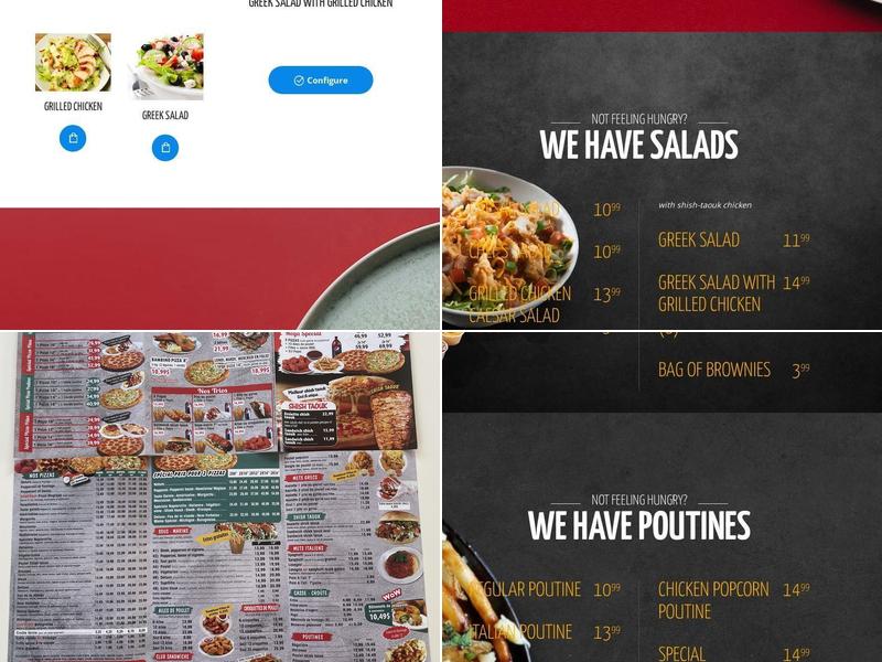 Pizza Napierville Menu