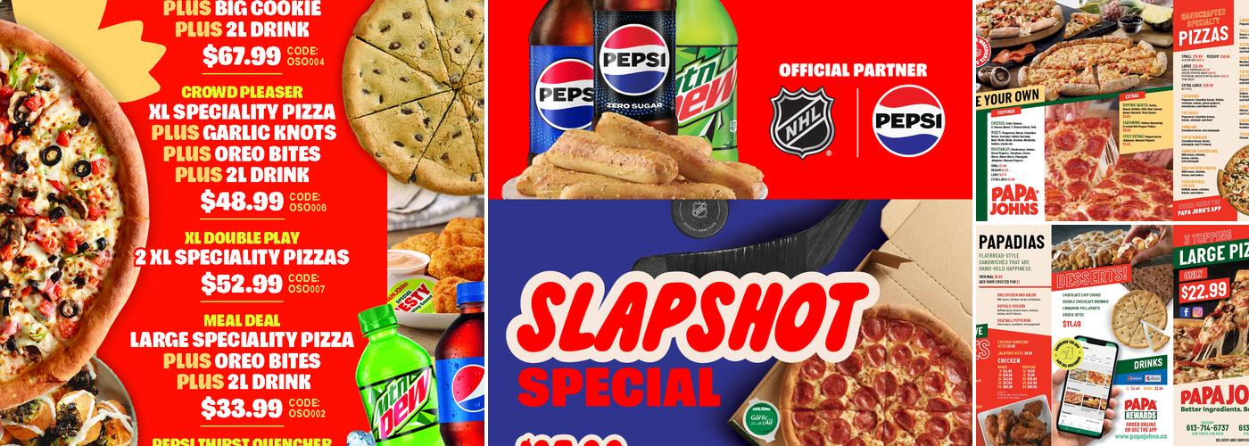 Papa John's Pizza Menu