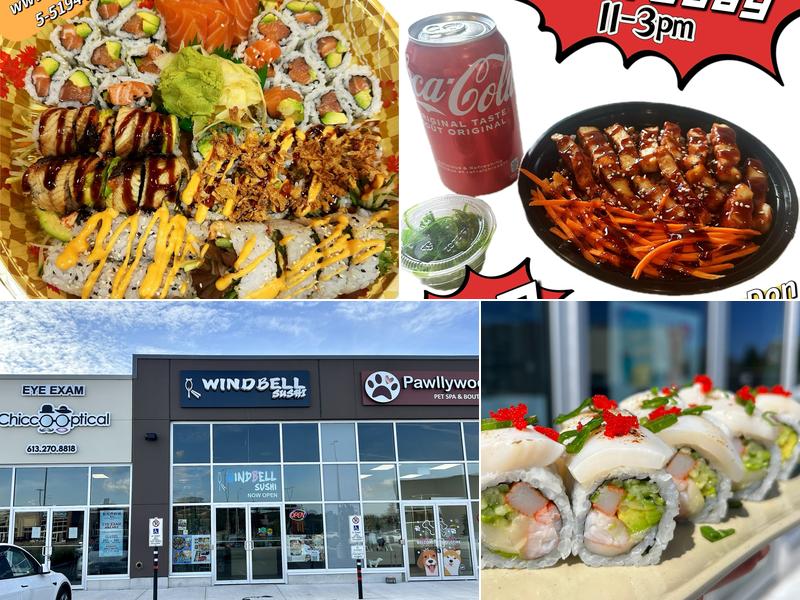 Windbell Sushi 5104 Kanata Ave. unit 5, Kanata