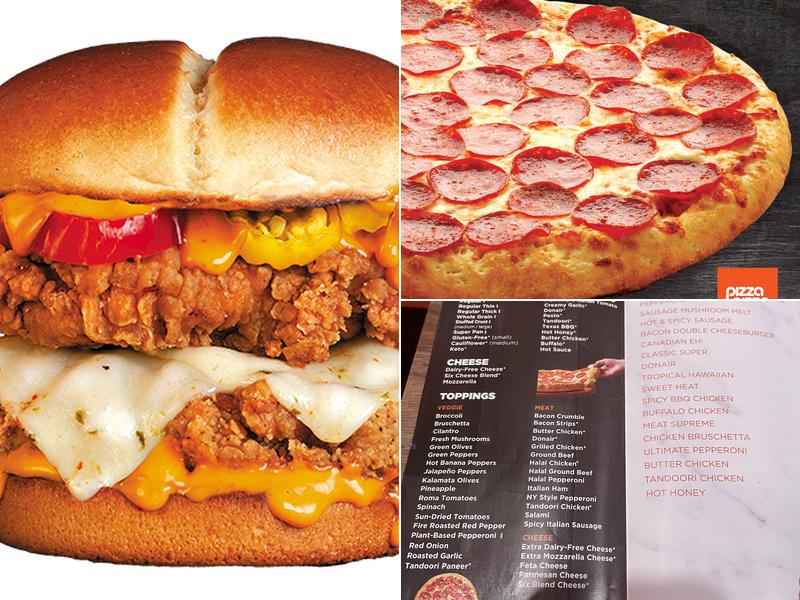 Pizza Pizza Menu