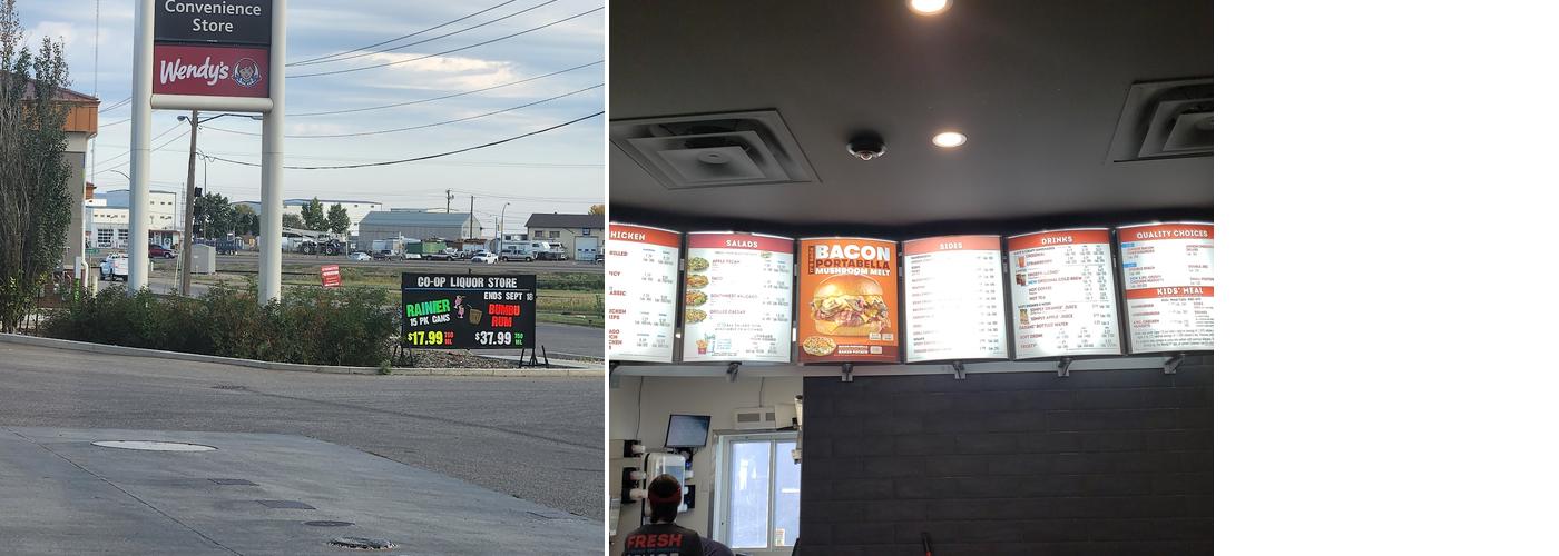 Wendy's Menu