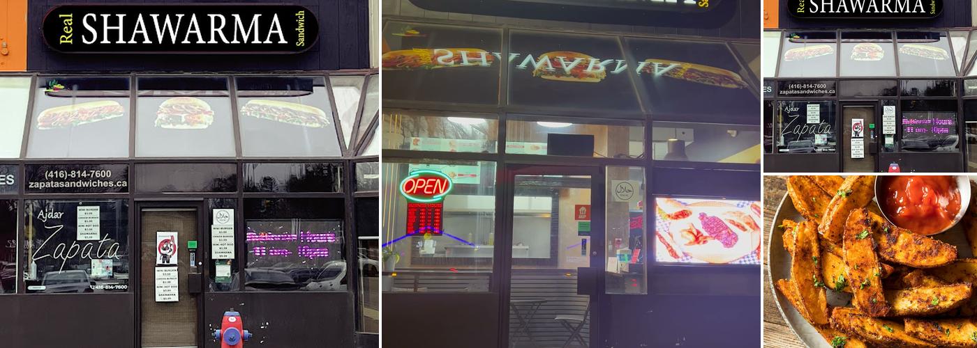 Real Shawarma sandwich