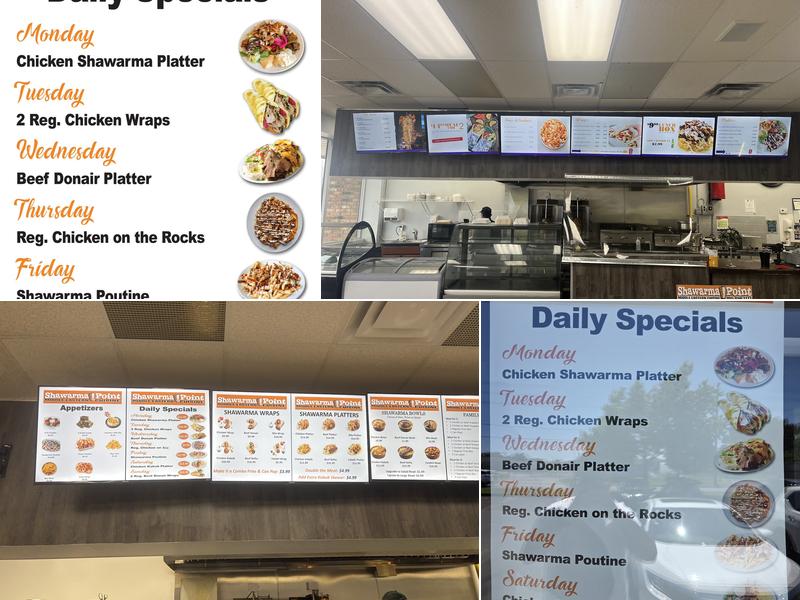 Shawarma Point Menu