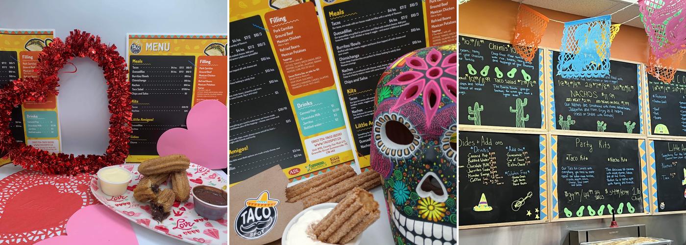 Taco Spot Menu