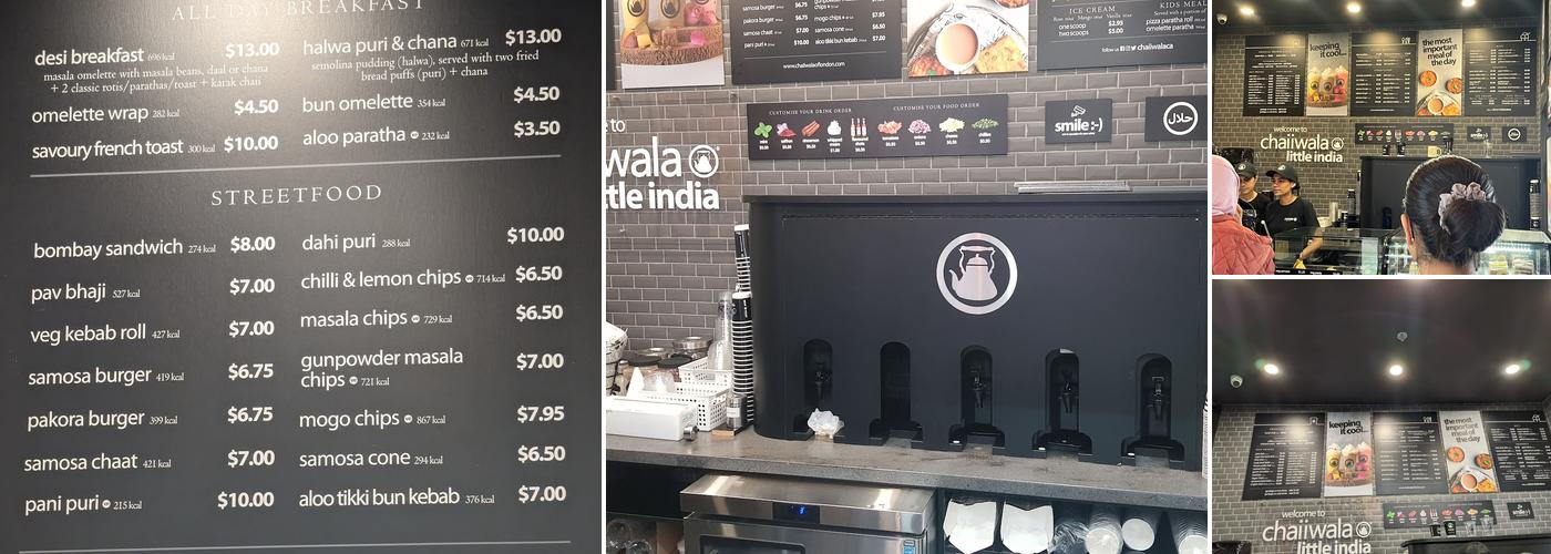 Chaiiwala of London - Little India Menu