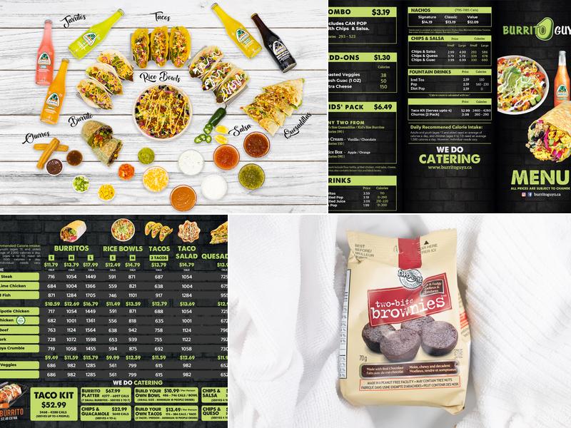 Burrito Guyz Tillsonburg Menu