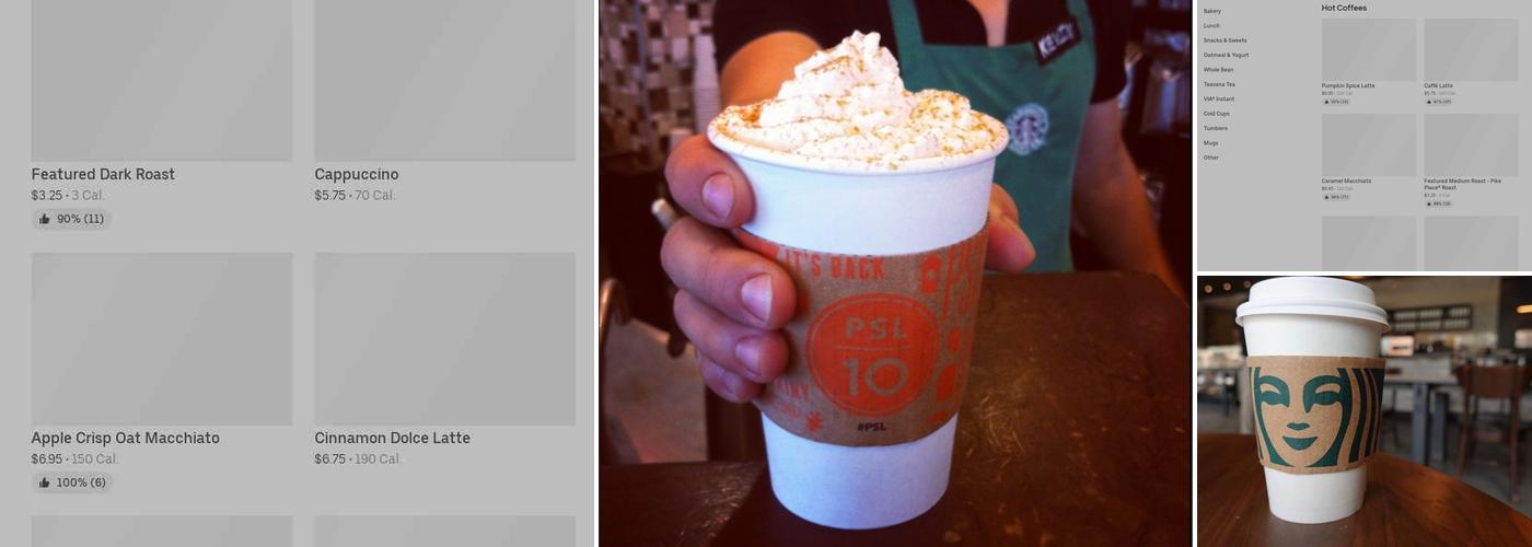 Starbucks Menu