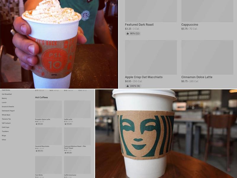 Starbucks Menu