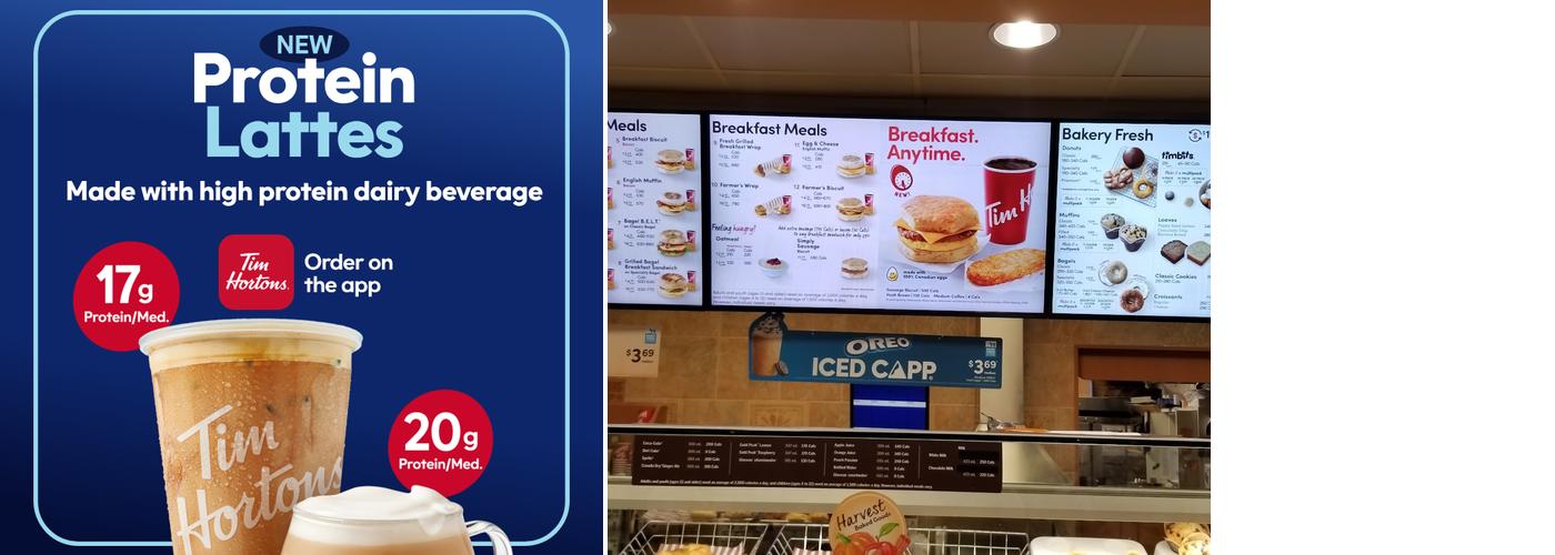 Tim Hortons Menu