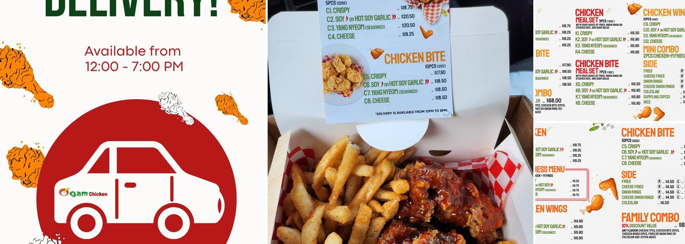 Ogam chicken Diamond Valley (Turner Valley) Menu