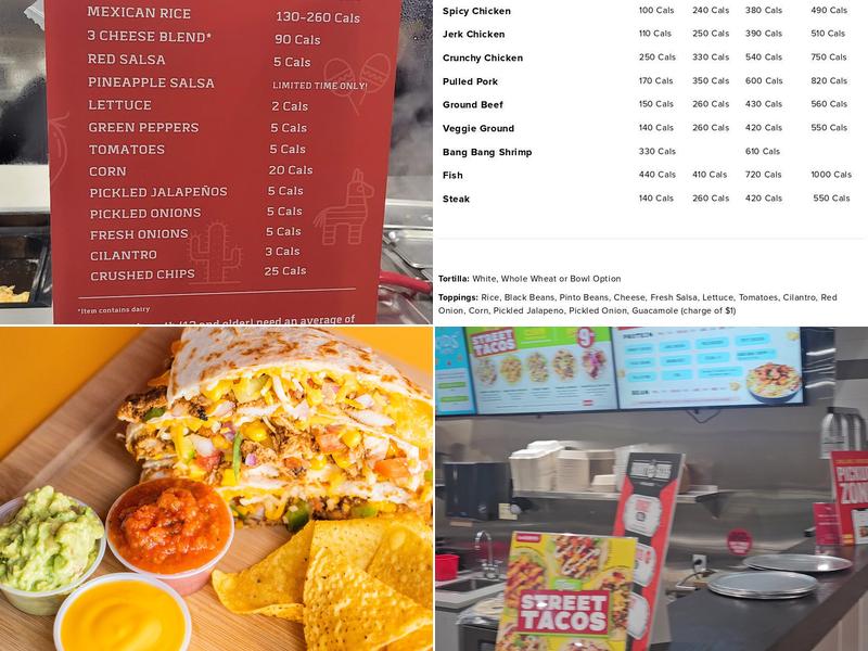 barBURRITO Menu