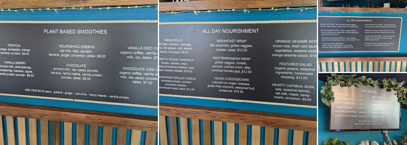 West Bay Cafe Menu
