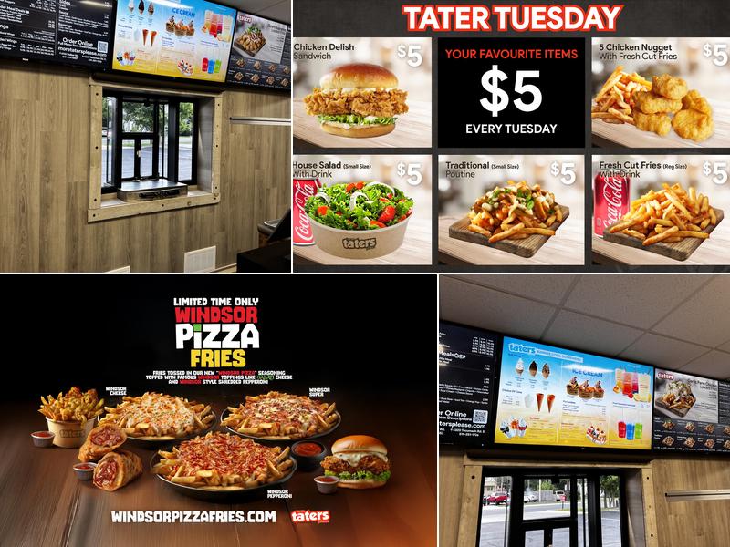 More Taters Please Menu