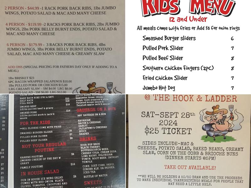 Twisted Smoke Menu